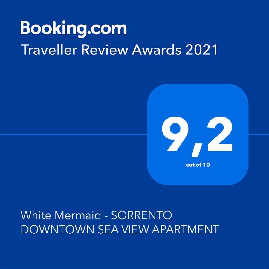 "White Mermaid" - Sorrento Downtown Sea View Apartment Zewnętrze zdjęcie